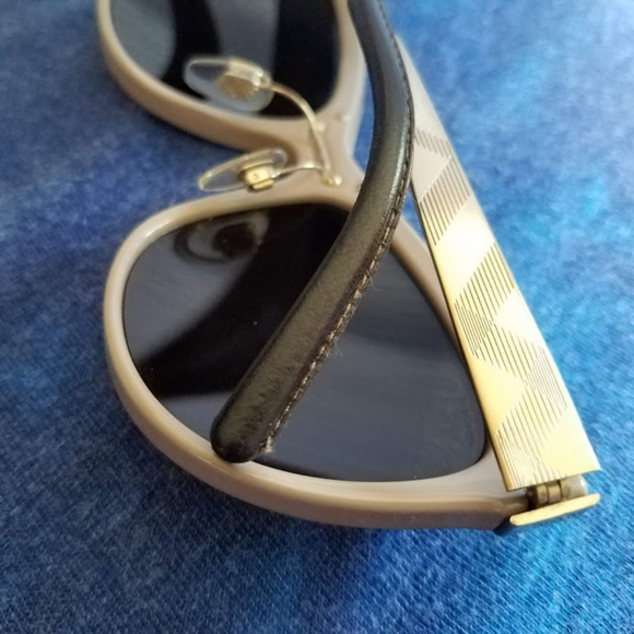 Burberry B 3076-Q 1191/6H Gold & Beige Sunglasses main image 2